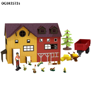 Chơi Giả Vờ 101 Chiếc Đồ Chơi Mô Hình Máy Kéo Nhà Trang Trại Động Vật Nhỏ Bằng Nhựa Tự Làm Cho Trẻ Em - Product Image 4