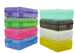 Estuche Transparente Grande Personalizado para Lápices, Organizador de Plástico Resistente para Marcadores, Crayones y Almacenamiento de Útiles Escolares - Product Image 2