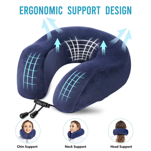 Bantal Leher JYM Khusus Berkualitas Tinggi Ergonomis Penyangga Servikal untuk Tidur dan Perjalanan, Busa Memori Slow Rebound, Cocok untuk Tidur Siang - Product Image 5