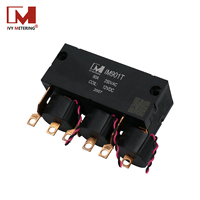 Relais de compteur triphasé à verrouillage IM901T anti-champs magnétiques 500mT, bobine simple/double, 12V 24VDC 90A avec CT
