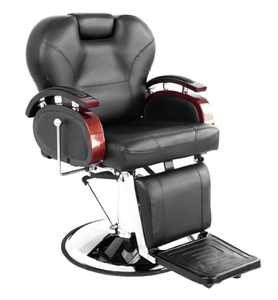 Sillón de Barbería para Hombre, Plegable y con Altura Ajustable, Diseñado para Uso Retro en Salón de Belleza - Product Image 6