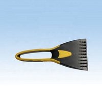 High quality plastic car ice scraper with sturdy handle