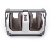 Masseur de jambes Shiatsu pour pieds et mollets avec fonction de chaleur Masseur de pieds télécommandé