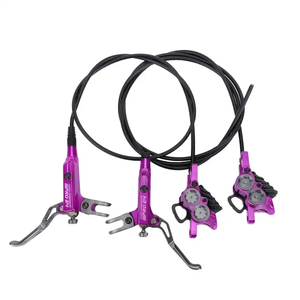 NUEVO IIIPRO E4 <span class=keywords><strong>MTB</strong></span> 4 Pistón Freno <span class=keywords><strong>de</strong></span> disco hidráulico con refrigeración Almohadillas meatales completas CNC Tech Freno <span class=keywords><strong>de</strong></span> aceite mineral para AM <span class=keywords><strong>Enduro</strong></span> E4 - Product Image 2