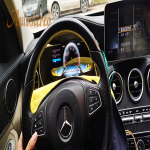 Cockpit Virtuel Affichage Numérique pour Mercedes Benz <span class=keywords><strong>C</strong></span> W205 GLC X205 2015-2019 Lecteur Multimédia Automobile Tableau de Bord Compteur de Vitesse Écran - Product Image 2