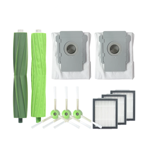 Accesorios de vacío para Irobots Roombas I7 I7 + I8 <span class=keywords><strong>I3</strong></span> I6 + Plus E5 E6 E7 + Robot Roller Brushes Bolsas de polvo <span class=keywords><strong>Filtro</strong></span> Hepa - Product Image 1