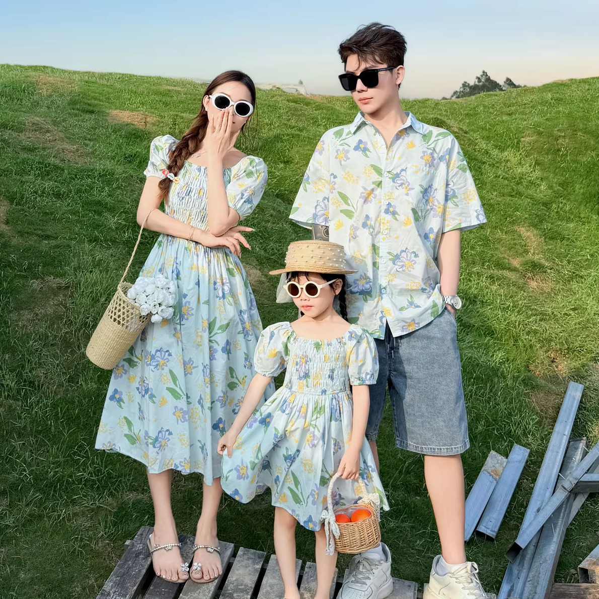 Father Mother Daughter Matching Outfits Father Daughter Shirt
