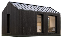 Maison préfabriquée modulaire multifonctionnelle - Studio/maison d'hôtes de jardin avec intérieur moderne |   Unité de vie extérieure compacte et durable