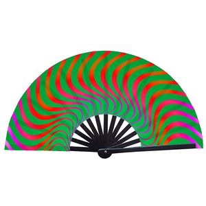Nouveauté 2025 : Éventails en bambou personnalisés avec impression décorative - Product Image 3