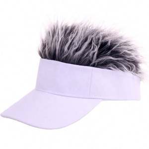 Gorra de Visera Ventilada para Verano con Peluca Integrada - Ecológica para Uso en Exteriores - Product Image 4