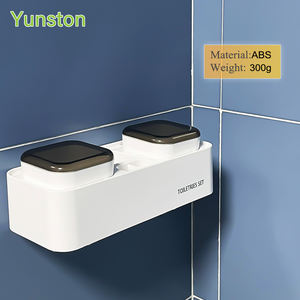 Vendita calda per uso domestico di lusso per bagno spazzolino da denti ripiano di alta qualità moderna scatola di immagazzinaggio per spazzolino da denti staccabile - Product Image 3