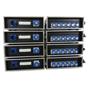 220V eenfase power panel met rack