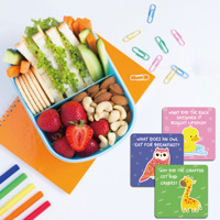 Notes mignonnes pour boîte à lunch pour les enfants de maternelle, notes inspirantes et motivantes pour boîte à lunch pour enfants, cadeaux de rentrée scolaire pour enfants