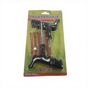 Kit de Herramientas Manuales para Reparación de Neumáticos de Bicicleta, Motocicleta y Automóvil, Kit de Reparación de Pinchazos de Neumáticos sin Cámara - Product Image 4