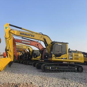 Used Komatsu PC240 Crawler Excavator 24 Ton Low Working Hours Cummins Engine Gear <b>Pump</b> Hydraulic Excavator - Product Image 1