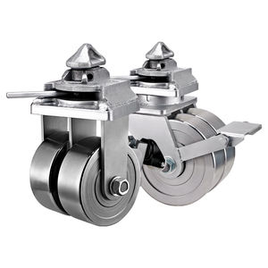 6 ''8'' <span class=keywords><strong>10</strong></span> ''12'' ล้อเหล็กปลอมแปลงล้อคู่ล้อคอนเทนเนอร์ - Product Image 5