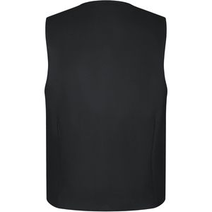 เสื้อกั๊กเซิร์ฟเวอร์พื้นฐานสำหรับทุกเพศ2025ชุดทำงานคอวีมีกระเป๋า2กระเป๋าสำหรับอาสาสมัคร - Product Image 4