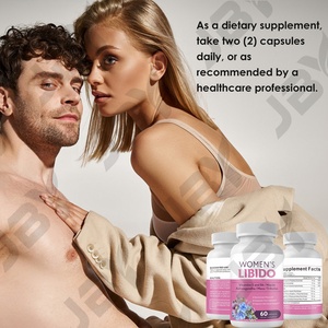Cápsulas de Vitalidad y Estímulo de la Libido Femenina, Marca Privada JBY OEM, Suplemento Natural con Maca y Ashwagandha para Mejorar el Estado de Ánimo Femenino - Product Image 6