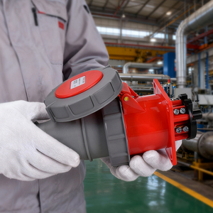 Iec60309 <span class=keywords><strong>63A</strong></span> 4pin công nghiệp cắm ổ cắm 380-415V IP67 <span class=keywords><strong>Cee</strong></span> kết nối 5pin <span class=keywords><strong>63A</strong></span> 3P + E + N 220-380/240- 415V IP67 công nghiệp cắm - Product Image 1