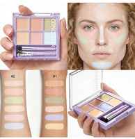 Palette de Correcteurs Multi-Couleurs Maquillage Marque Privée OEM Vente en Gros Palette de Maquillage Correctrice de Couleur et de Contour