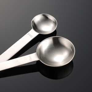 ช้อนตวงกาแฟ <span class=keywords><strong>1</strong></span> ช้อนชา <span class=keywords><strong>1</strong></span> ช้อนโต๊ะ ด้ามยาว ทำจากสแตนเลส 304 สำหรับตวงกาแฟบด ชา ผงต่างๆ - Product Image 3