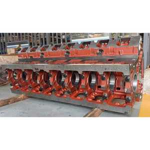 Assemblage de culasse en acier pour moteur diesel 6D125-3, bloc-cylindre long pour excavatrice agricole de construction de 400 à 7/450 - Product Image 4