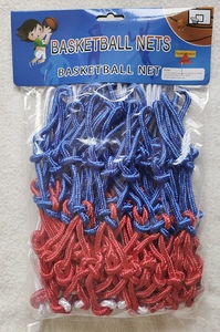 Filet de panier de <span class=keywords><strong>basket</strong></span>-ball en Polyester personnalisé, Durable, diamètre de corde de 6mm, pour jeu, vente directe d'usine - Product Image 6