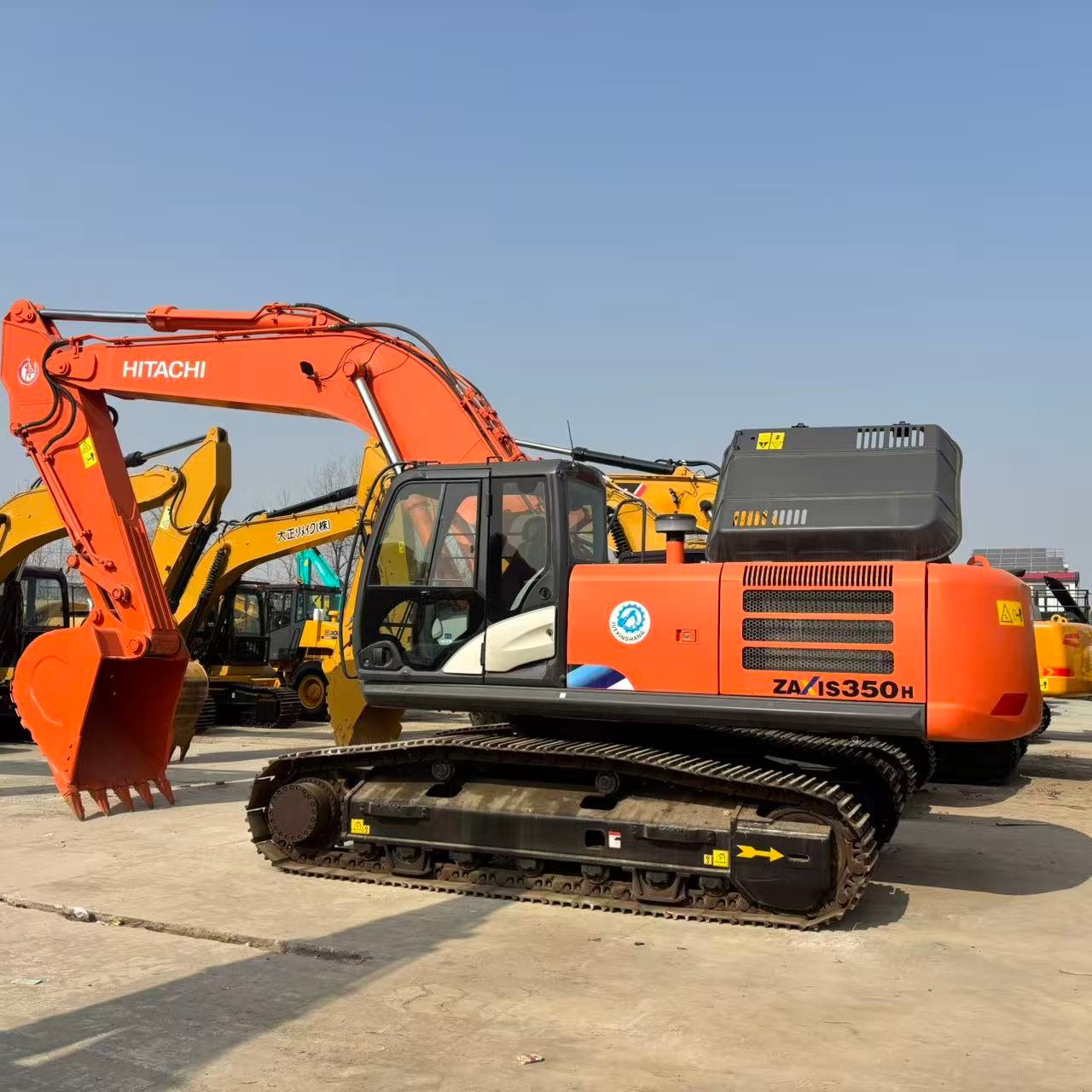 Verified Supplier Used Hitachi ZX 200 Excavator EPA Compliant, 95