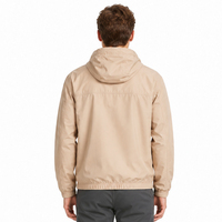 Veste bomber softshell imperméable pour homme YM Custom, avec fermeture éclair, coupe-vent d'automne pour la randonnée et le camping