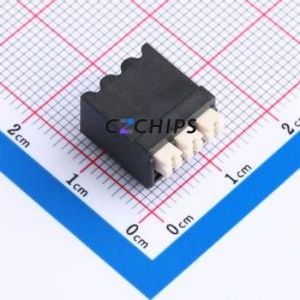 JL212R-SMT-35003BP1 Spring Terminal Block SMD,P=3.5mm Connector ( Construction: 1x3P )( Pitch: 3.5mm )( Color: Black ) - Product Image 1