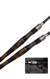 Byloo Slim carbone canne à pêche étui haute qualité Composite poignée Durable emballage peut pour eau douce canne à pêche pointe couverture - Product Image 6