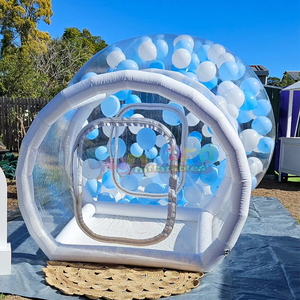 Commercial event dome <b>house</b> for kids clear <b>inflatable</b> bubble party tent carpa burbuja - Product Image 3