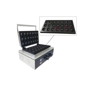 Vente en gros de 21 trous gaufrier électrique commercial 1550W gaufrier croustillant à écorces de châtaignes nouvel état cuiseur à pain - Product Image 5