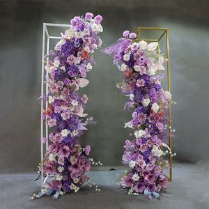 Arco de boda de promesa, arreglo de flores, arco Floral Artificial, telón de fondo, Rosa sintética rosa para graduación, decoración de Mesa para el Día de la madre - Product Image 3