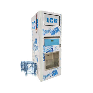 Máquina expendedora promocional de hielo fresco a granel y en bolsas Máquina Expendedora de hielo de cubo de autoservicio - Product Image 1