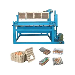Máy sản xuất cho doanh nghiệp nhỏ chất lượng cao 1500 pcs/h Công suất bảo tồn năng lượng giấy bột đúc máy