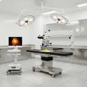 取り外し可能な歯科用拡大鏡目鏡ステレオ顕微鏡、ショットレンズ、4Kカメラ、オートフォーカス、LED照明付き - Product Image 1