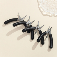 Ensemble de mini-pinces à bijoux avec poignée antidérapante, pinces coupantes pour la fabrication de bijoux DIY, outils d'enroulement de fil pour l'artisanat