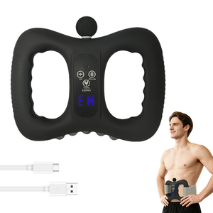 Anneau de fascia électrique 5-en-1 amovible à fréquence variable pour la relaxation quotidienne et la combustion des graisses abdominales, utilisation mains libres - Product Image 1