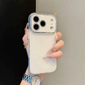 Coque de téléphone antichoc intégrale en gelée scintillante, avec découpe précise pour l'objectif, pour iPhone 17 Pro, design élégant - Product Image 6