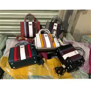 factory wholesale beatiful fashion design pu leather handbags stock lots fashion designer bags women handbags