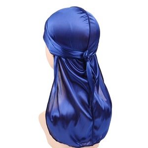 Bán Buôn Durags Cho Nam Giới Biểu Tượng Tùy Chỉnh Mượt Durags Lụa Bandana Thiết Kế Durags Doo Rag Dài Đuôi - Product Image 3