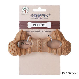 आधुनिक लकड़ी प्लास्टिक चबा प्रतिरोधी स्वच्छ दांत छोटे/मध्यम कुत्ते और बिल्ली दांत पालतू खिलौने - Product Image 6