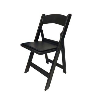 كرسي أبيض قابل للطي للاستخدام الخارجي في حفلات الزفاف والترفيه، كرسي طعام قابل للطي للاجتماعات والمكاتب، كرسي محمول قابل للطي - Product Image 5