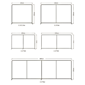 Soporte <span class=keywords><strong>de</strong></span> marco <span class=keywords><strong>de</strong></span> fondo <span class=keywords><strong>de</strong></span> pancarta <span class=keywords><strong>de</strong></span> exhibición <span class=keywords><strong>de</strong></span> aluminio, transferencia <span class=keywords><strong>de</strong></span> calor impresa, eventos promocionales, <span class=keywords><strong>seguros</strong></span>, agencias <span class=keywords><strong>de</strong></span> viajes, envío rápido - Product Image 3