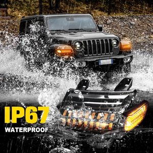 Luces LED de Señalización Lateral, Direccionales y de Circulación Diurna para Gladiator 2018+ <span class=keywords><strong>Rubicon</strong></span> Sahara - Product Image 6