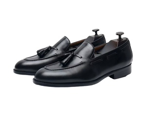 Mocassins de luxe en cuir véritable à enfiler, souples et respirants, style Old Money, chaussures décontractées pour hommes, personnalisables, commandes en gros - Product Image 1