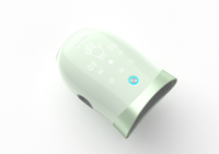 Doppelseitiger Akupressur-Wärme-Kühl-Vibrations-Shiatsu-Airbag Kabelloser Handmassagegerät Massagehammer für Handfläche und Finger