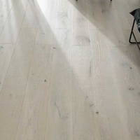 Plancher en bois composite massif à trois couches, spécialement conçu pour le chauffage par le sol, écologique, en chêne nordique, parquet contrecollé.
