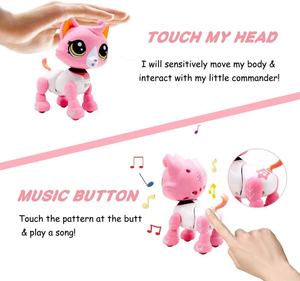 Juguete Robot Eléctrico Interactivo para Caminar y Bailar, Robot Gato con Música Electrónica y Compañero de Mascota para Niñas, Diversión para Jugar - Product Image 4